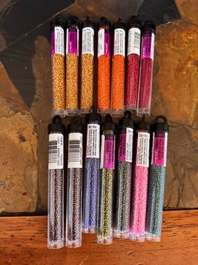 Seed bead crafting beads bundle